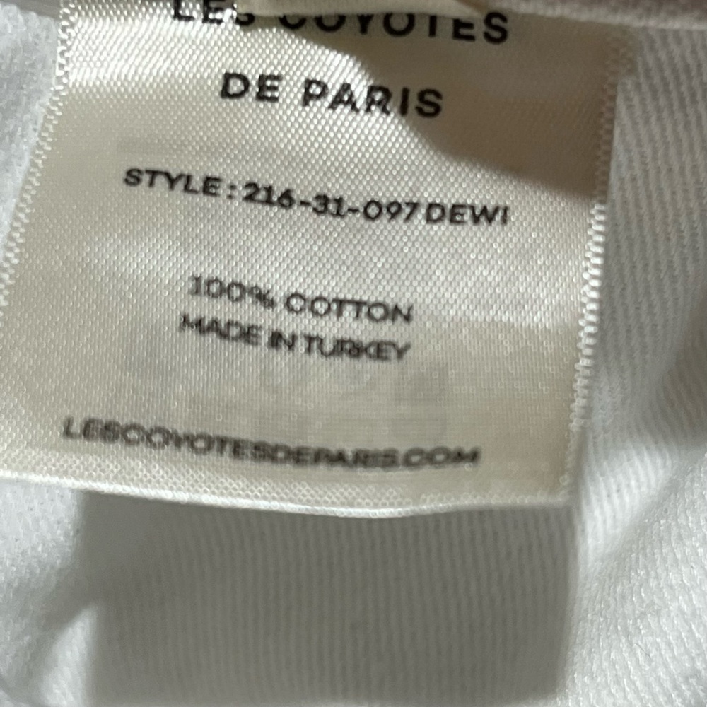 Les Coyotes De Paris Dewi Jeans in White Size US 26 FR 34 - Picture 8 of 10